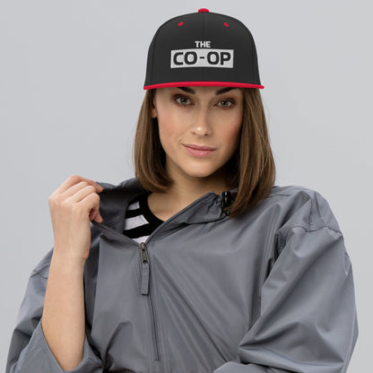 THE CO-OP White | Snapback Hat