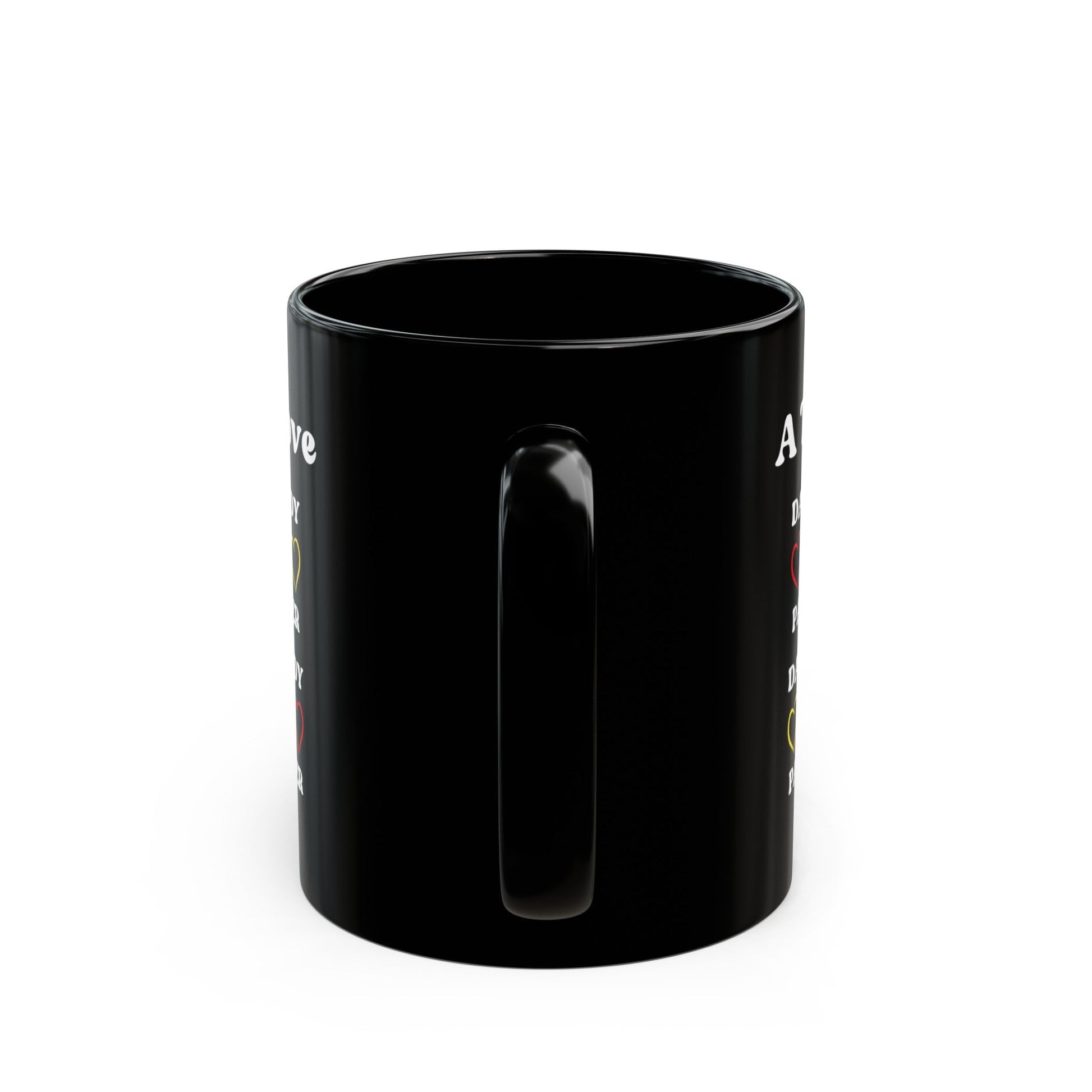 DAD - A Title of Love | 11 oz Black Mug