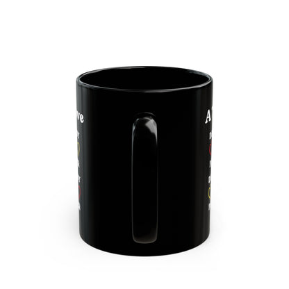 DAD - A Title of Love | 11 oz Black Mug