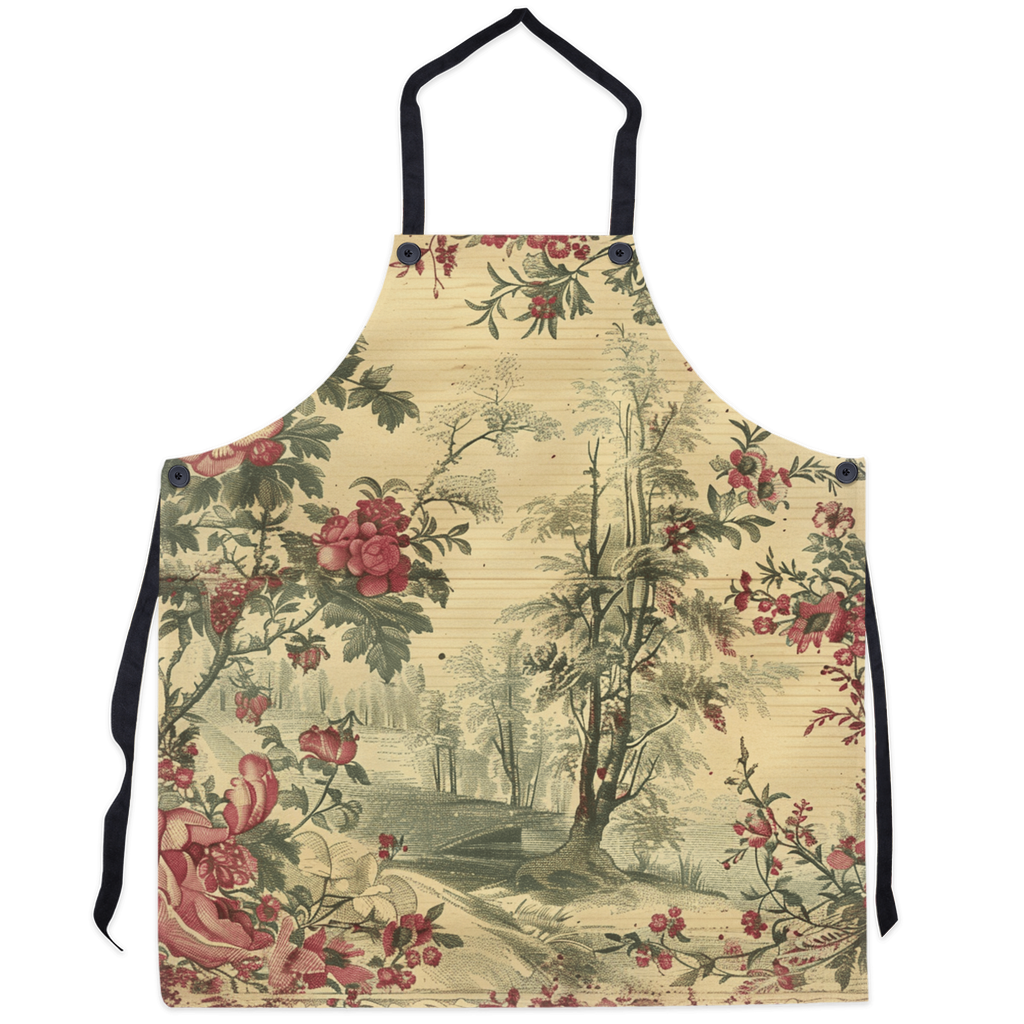 French Toile Apron