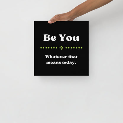 Motivational Canvas Art | Positive Quote Art