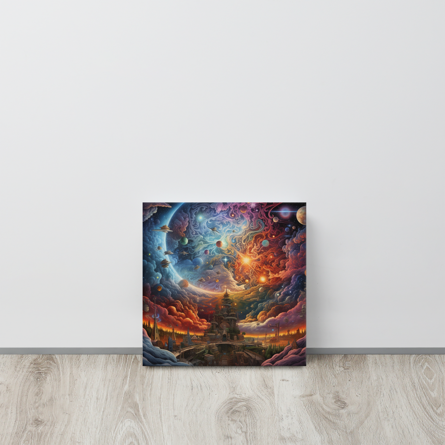 Space City | Thin canvas