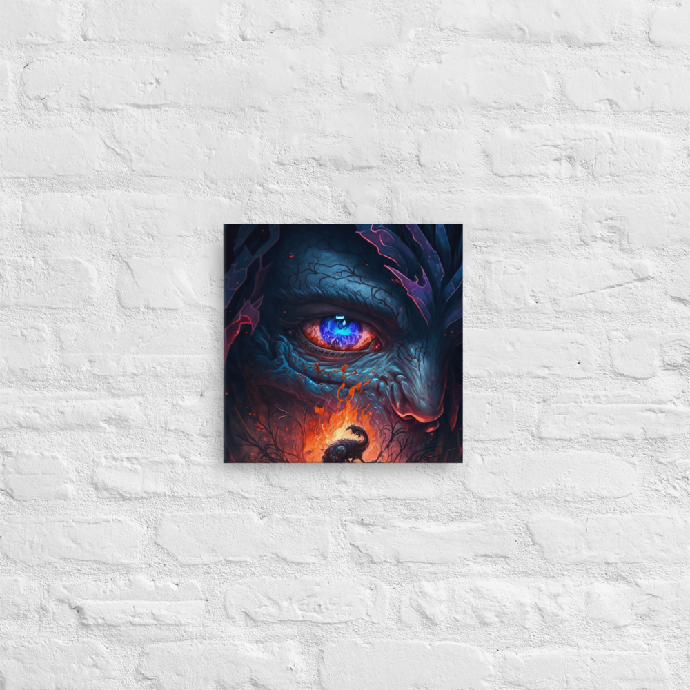 Demon Eye | Thin canvas