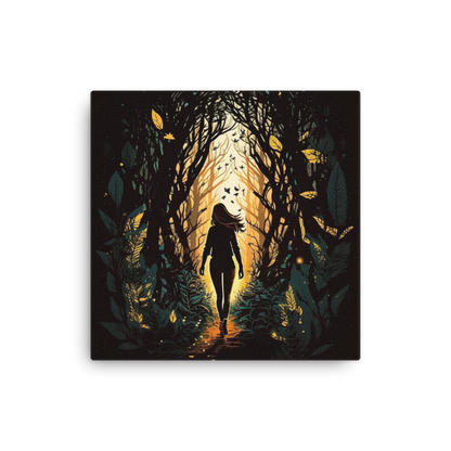 A Light in the Forest | Thin canvas