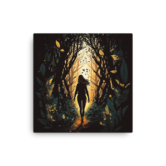 A Light in the Forest | Thin canvas