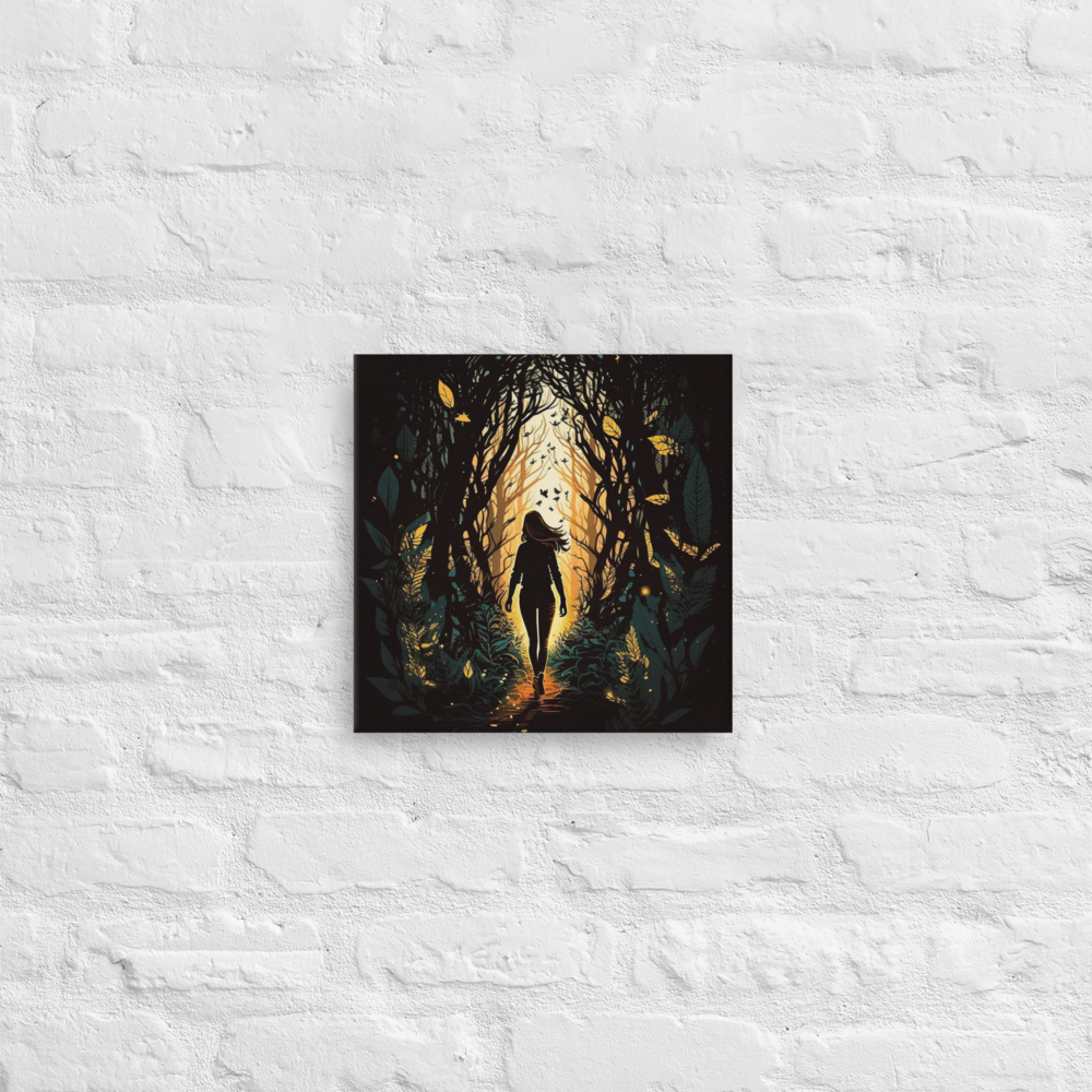 A Light in the Forest | Thin canvas