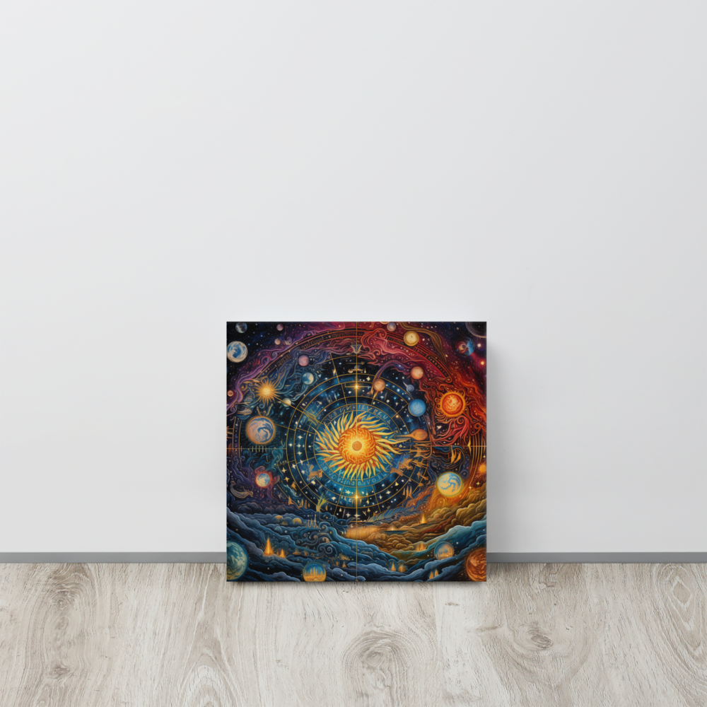 Fantastical Chart 2 | Thin canvas