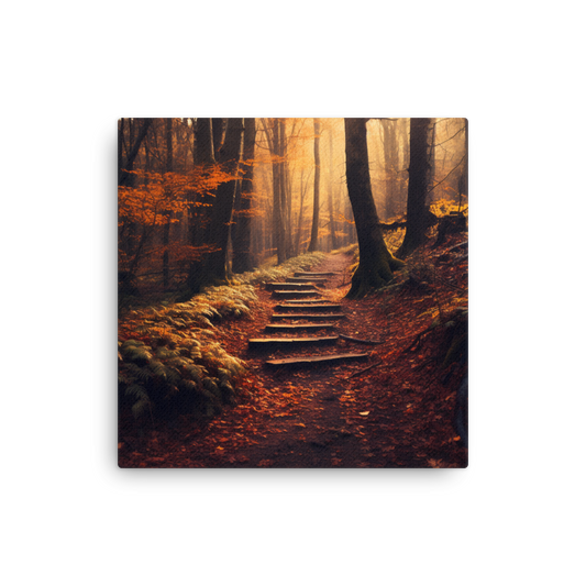 Autumn Forest Path 3 | Thin canvas