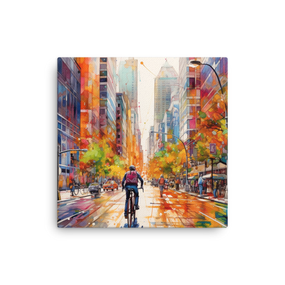 City Cycling 2 | Thin canvas