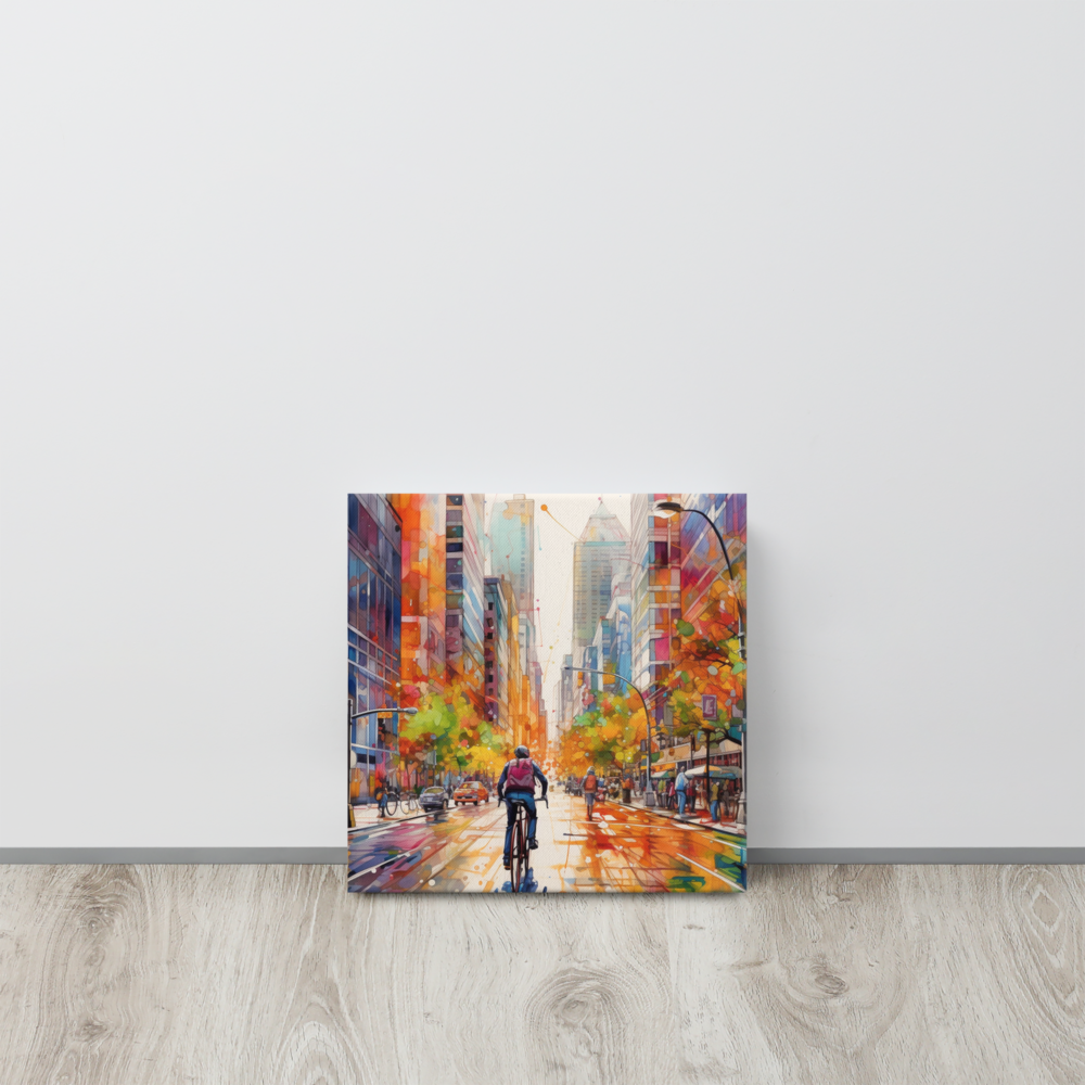 City Cycling 2 | Thin canvas